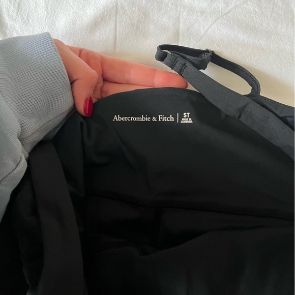 Abercrombie traveler wrap mini dress - black - Picture 4 of 5